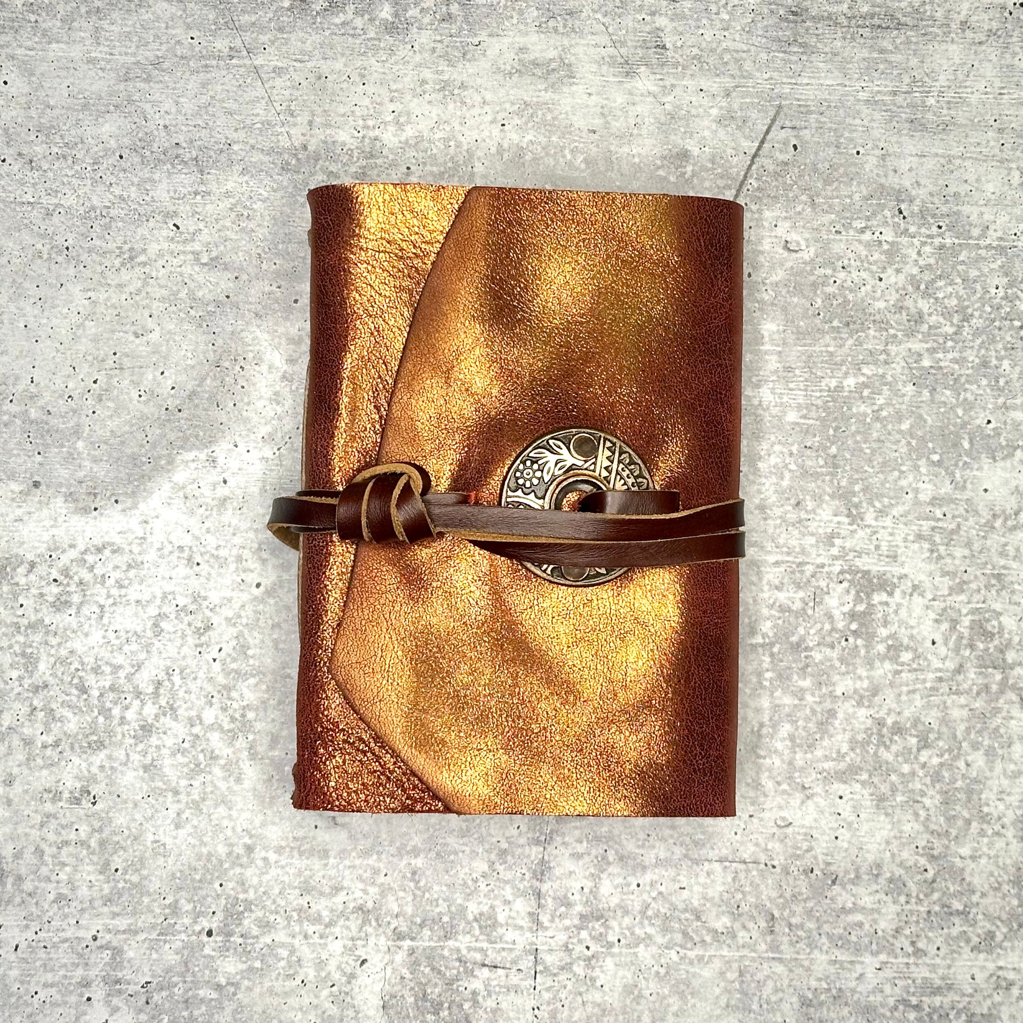 Lucca -Metallic Rose Gold /BB/Rosette