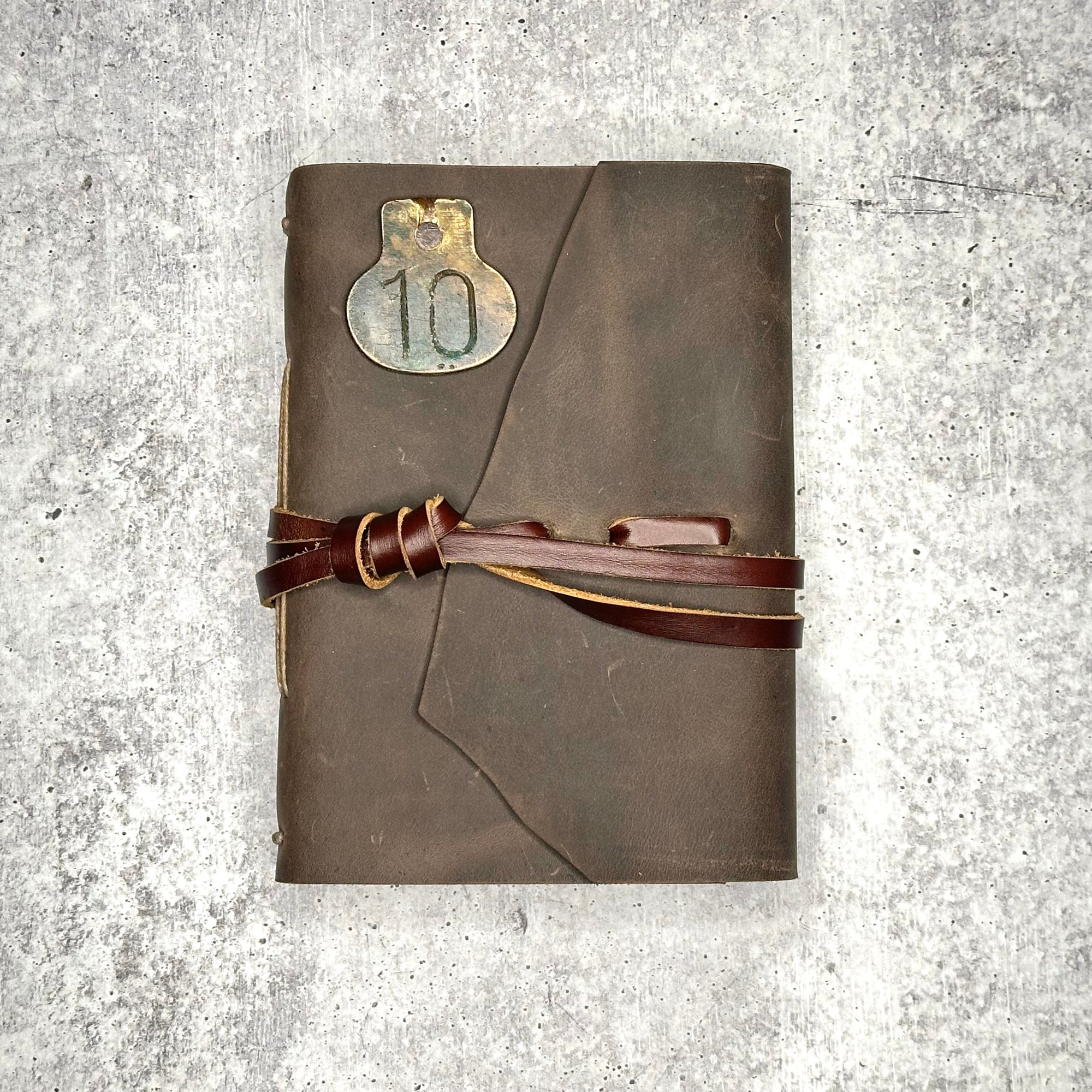 Lucca - Weathered Cowboy/Hemp/Cattle Tag #10