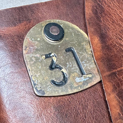 Venezia - Rusty Bison (Distressed)/BB/Cattle ID Tag