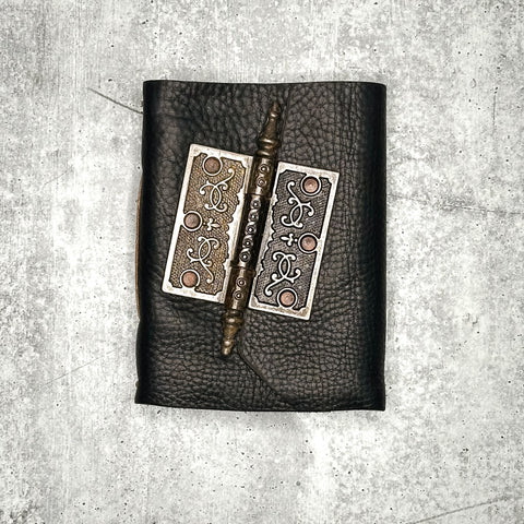 Lucca - Ruby Bison/Artisan Paper/Padlock