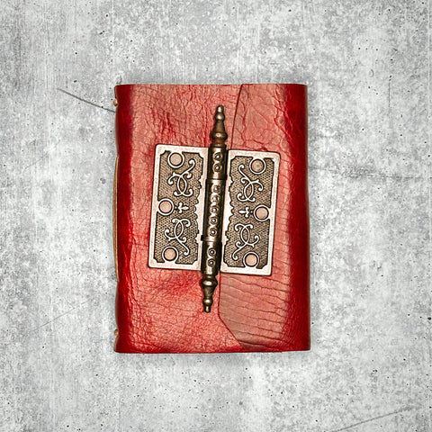 Lucca - Burgundy Bison/Bamboo Paper/Rosette