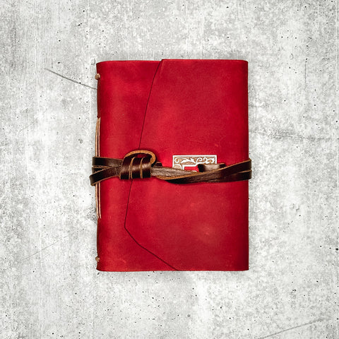Lucca - Burgundy Bison/Bamboo Paper/Rosette