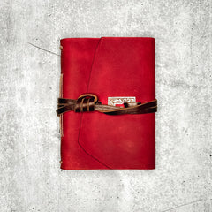 Lucca - Red Poppy/Artisan Paper/Keyhole