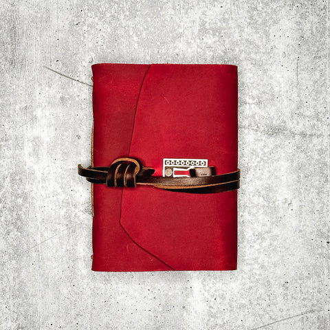 Lucca - Burgundy Bison/Bamboo Paper/Rosette