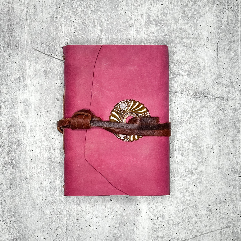 Lucca - Flamingo/Artisan Paper/Rosette
