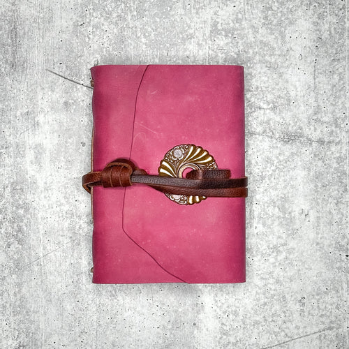 Lucca - Flamingo/Artisan Paper/Rosette