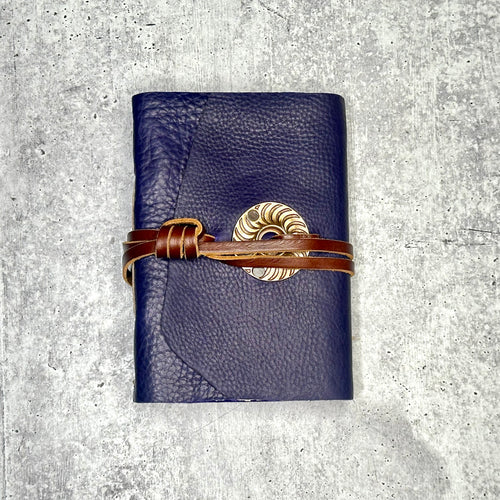 Lucca - Indigo Pebble/Artisan Paper/Rosette
