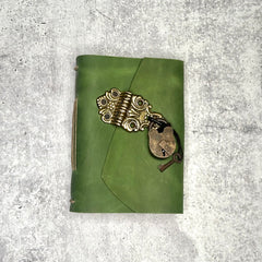 Lucca - New Leaf/Artisan Paper/Padlock