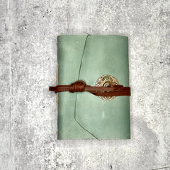 Lucca - Desert Sage (Distressed)/Artisan Paper/Rosette