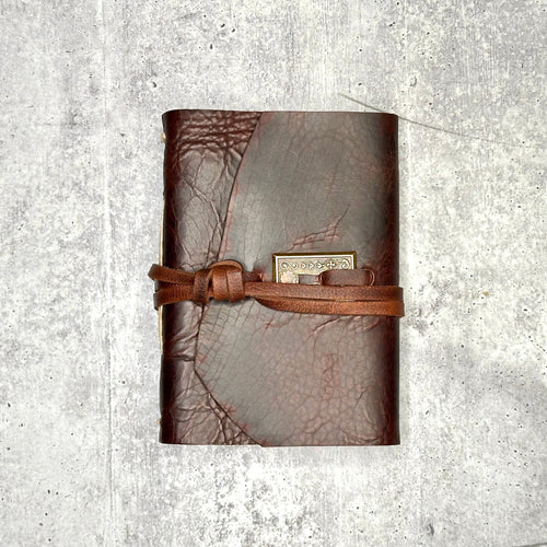 Lucca - Dark Chocolate/Artisan Paper/Keyhole Cover