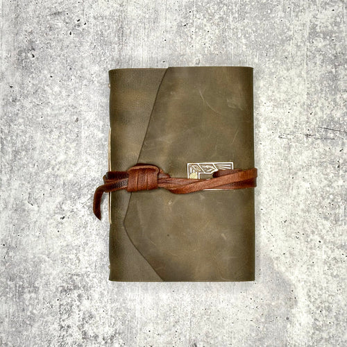 Lucca - EV Olive/Hemp Paper/Keyhole Cover