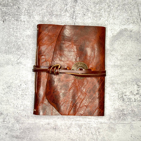 Lucca - Ruby Bison/Artisan Paper/Padlock