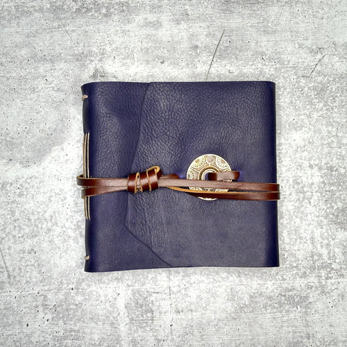 Perugia - Indigo Pebble/Artisan Paper/Rosette