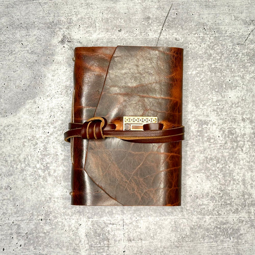 Lucca -  Toasted Pecan (Scarred)Artisan Paper/Keyhole Cover