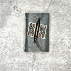 Capri - Blue Marble/Artisan Paper/Door Hinge