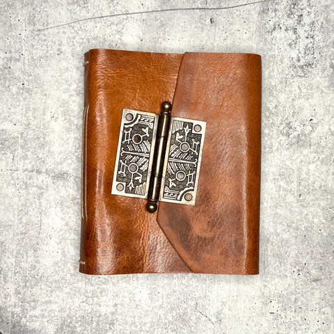 Lucca - Ruby Bison/Artisan Paper/Padlock