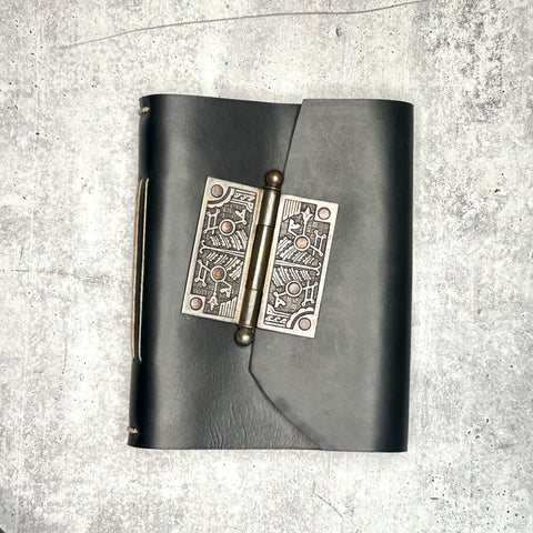 Lucca - Ruby Bison/Artisan Paper/Padlock