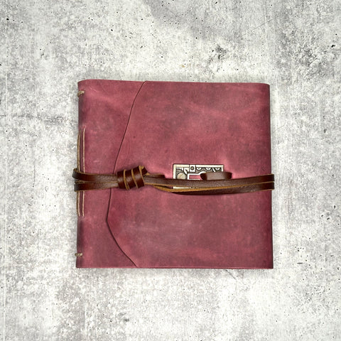Lucca - Ruby Bison/Artisan Paper/Padlock