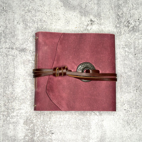 Lucca - Ruby Bison/Artisan Paper/Padlock