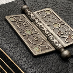 Perugia - DOUBLE Midnight Bison/BB/Door Hinge