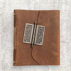 Verona/Vertical - Weathered Cowboy/Photo Album/Door Hinge