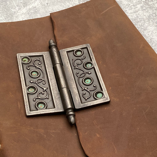 Verona/Vertical - Weathered Cowboy/Photo Album/Door Hinge