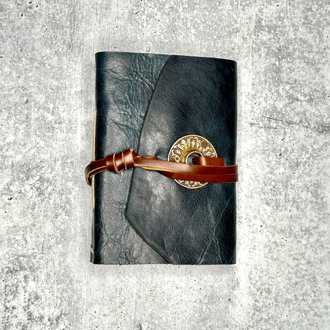 Weathered Cowboy Lucca w/ Strap - Hemp Paper