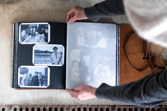 Verona/Vertical - Toasted Pecan Bison/Photo Album/Door Hinge